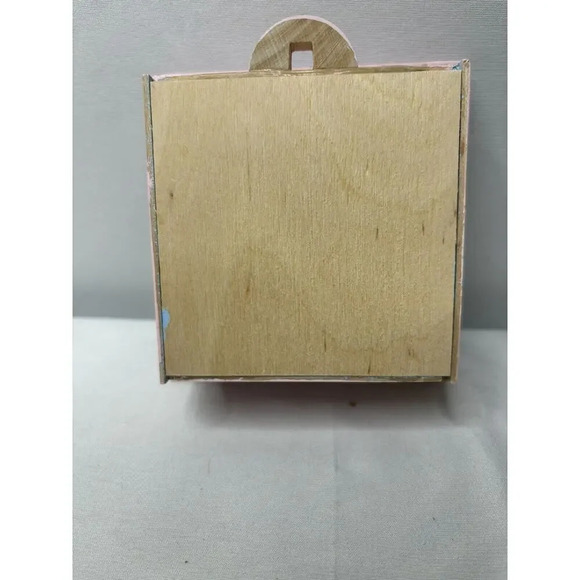 Vtg Hand Painted Wood Nursery Charms Heartline Italy W/ Box - Picture 5 of 6